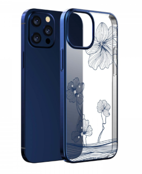 Devia Crystal Flora for iPhone 13 Pro Navy Blue