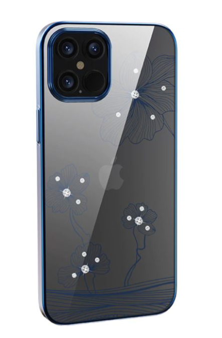 DEVIA Crystal Flora for iPhone 12 mini Blue