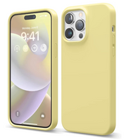 Elago Soft Silicone Case for iPhone 14 Pro Max Yellow