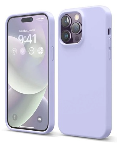 Elago Soft Silicone Case for iPhone 14 Pro Max Purple