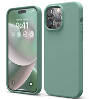 Elago Soft Silicone Case for iPhone 14 Pro Max Midnight Green