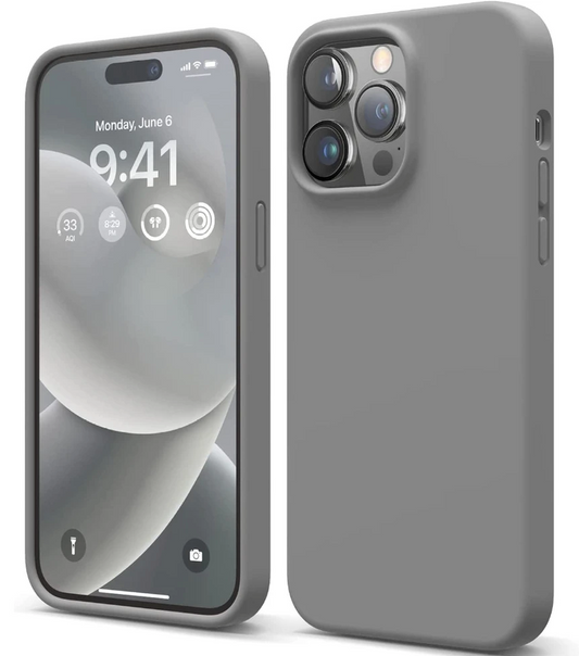 Elago Soft Silicone Case for iPhone 14 Pro Max Dark Grey