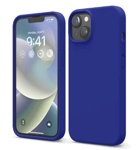 Elago Soft Silicone Case for iPhone 14 Pro Max Cobalt Blue