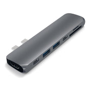 Satechi USB-C Hub s Thunderbolt 3 - kozmicko sivý