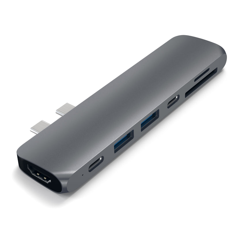 Satechi USB-C Hub s Thunderbolt 3 - kozmicko sivý