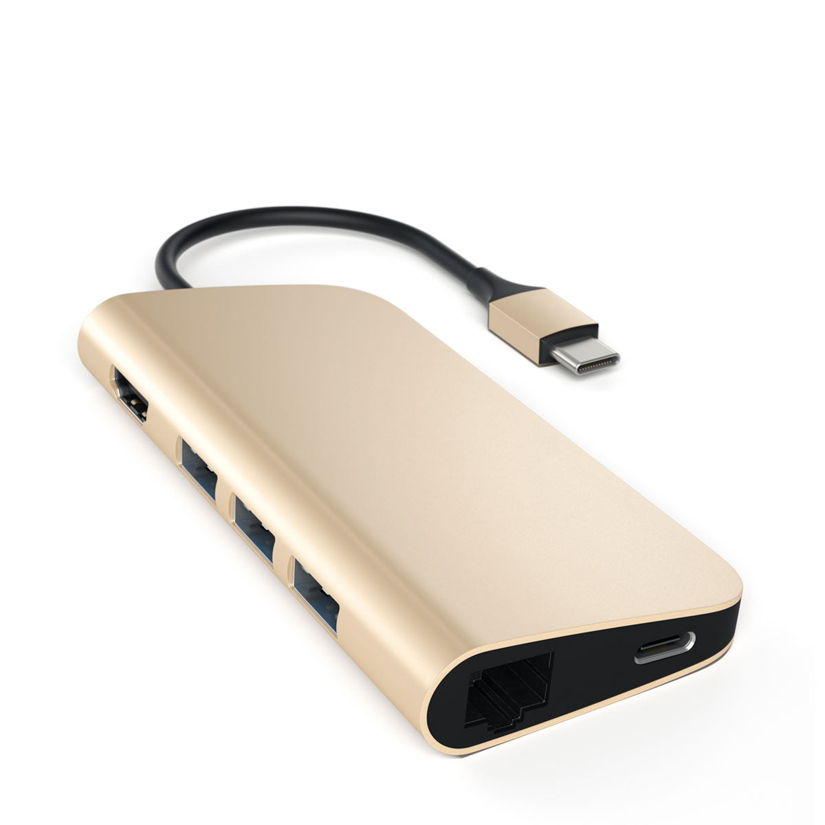 Satechi Type-C Multi-Port 4K Adapter - Gold