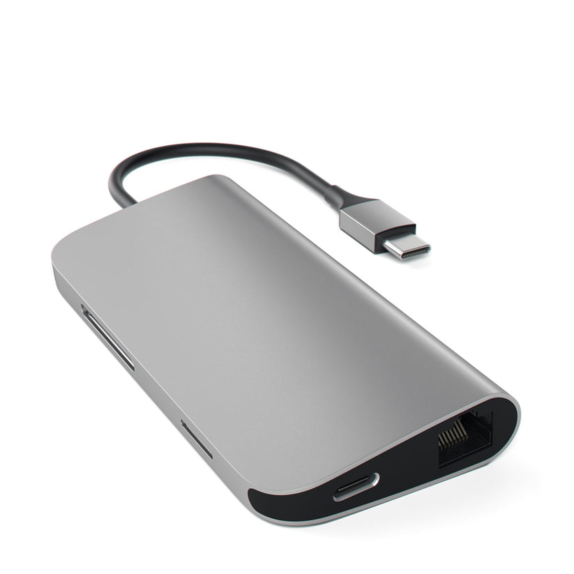 Satechi Type-C Multi-Port 4K Adaptér - vesmírne šedý
