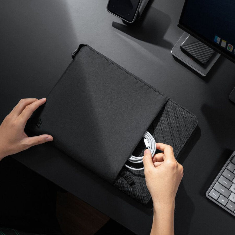 tomtoc Voyage-A16 Laptop Sleeve, 16 inch - Black
