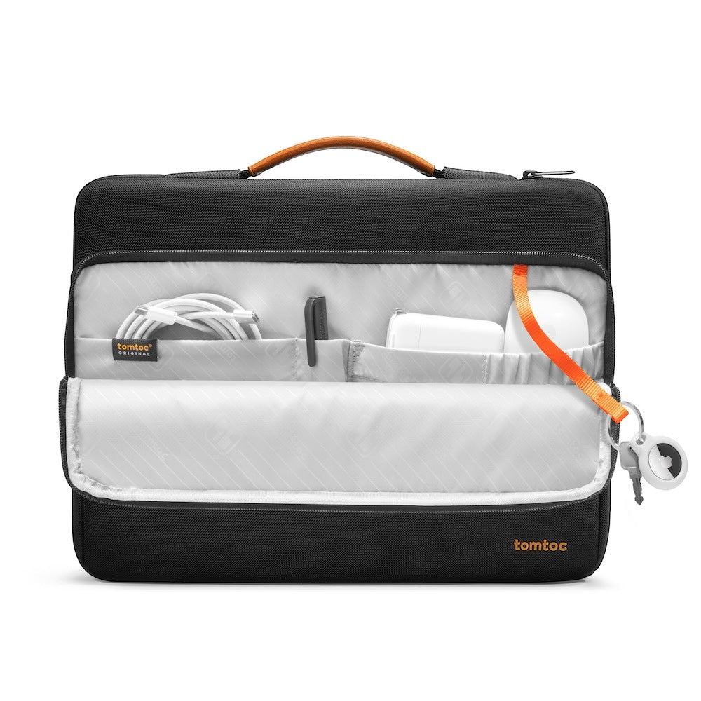 tomtoc Briefcase – 16" MacBook Pro (2021), Čierna