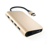 Satechi Type-C Multi-Port 4K Adapter - Gold