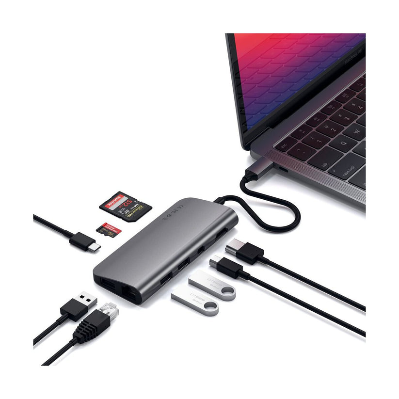 SATECHI Type-C MULTIMEDIA Space Gray
