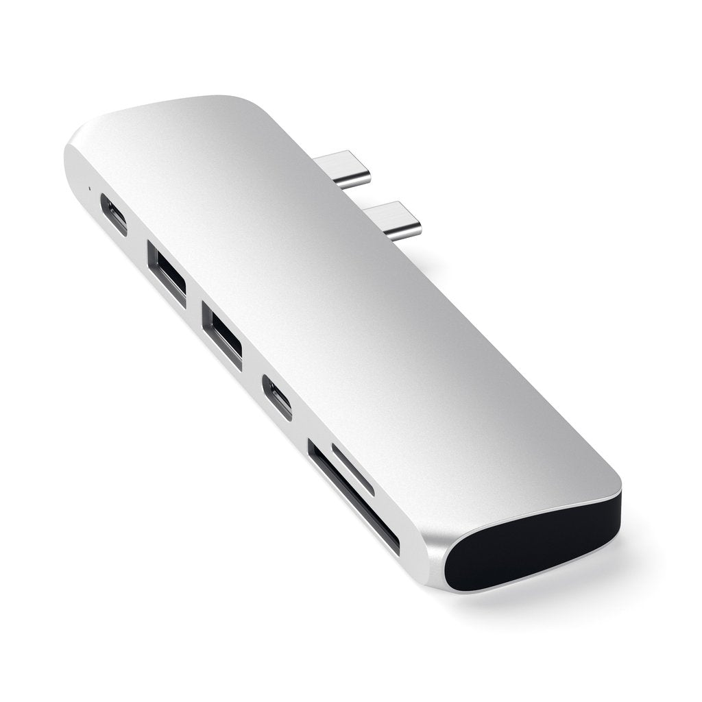 Satechi USB-C Hub s Thunderbolt 3 - strieborný