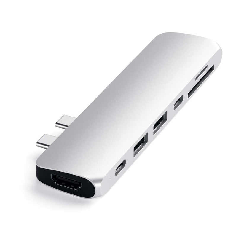 Satechi USB-C Hub s Thunderbolt 3 - strieborný