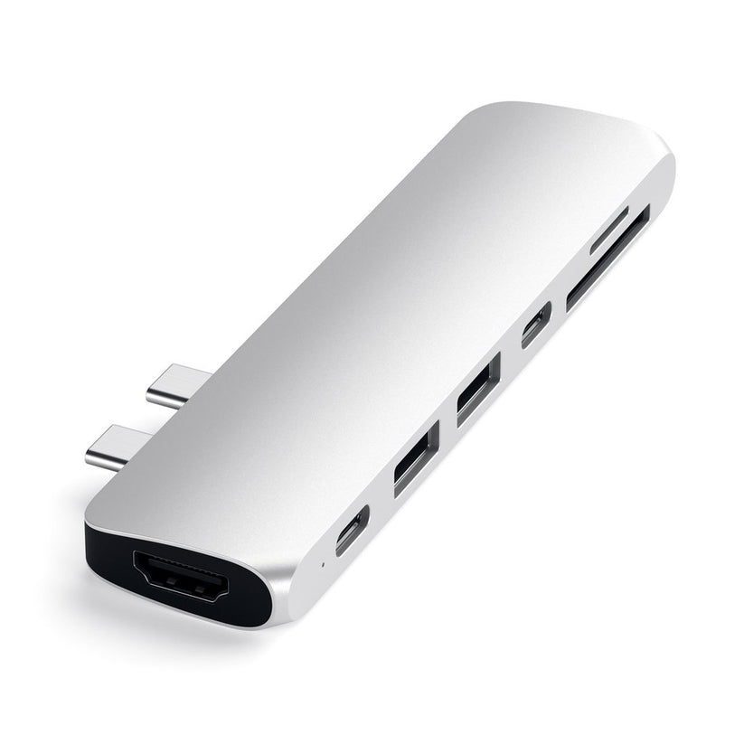 Satechi USB-C Hub s Thunderbolt 3 - strieborný