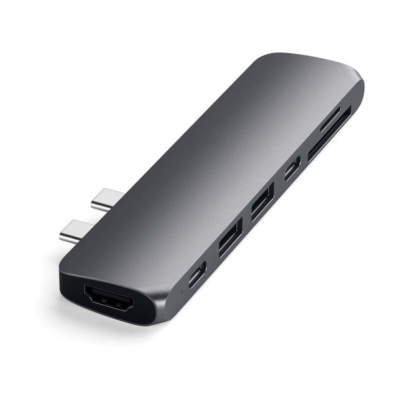 Satechi USB-C Hub s Thunderbolt 3 - kozmicko sivý