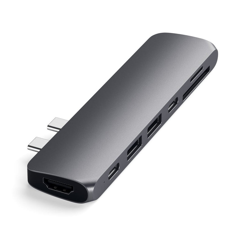 Satechi USB-C Hub s Thunderbolt 3 - kozmicko sivý