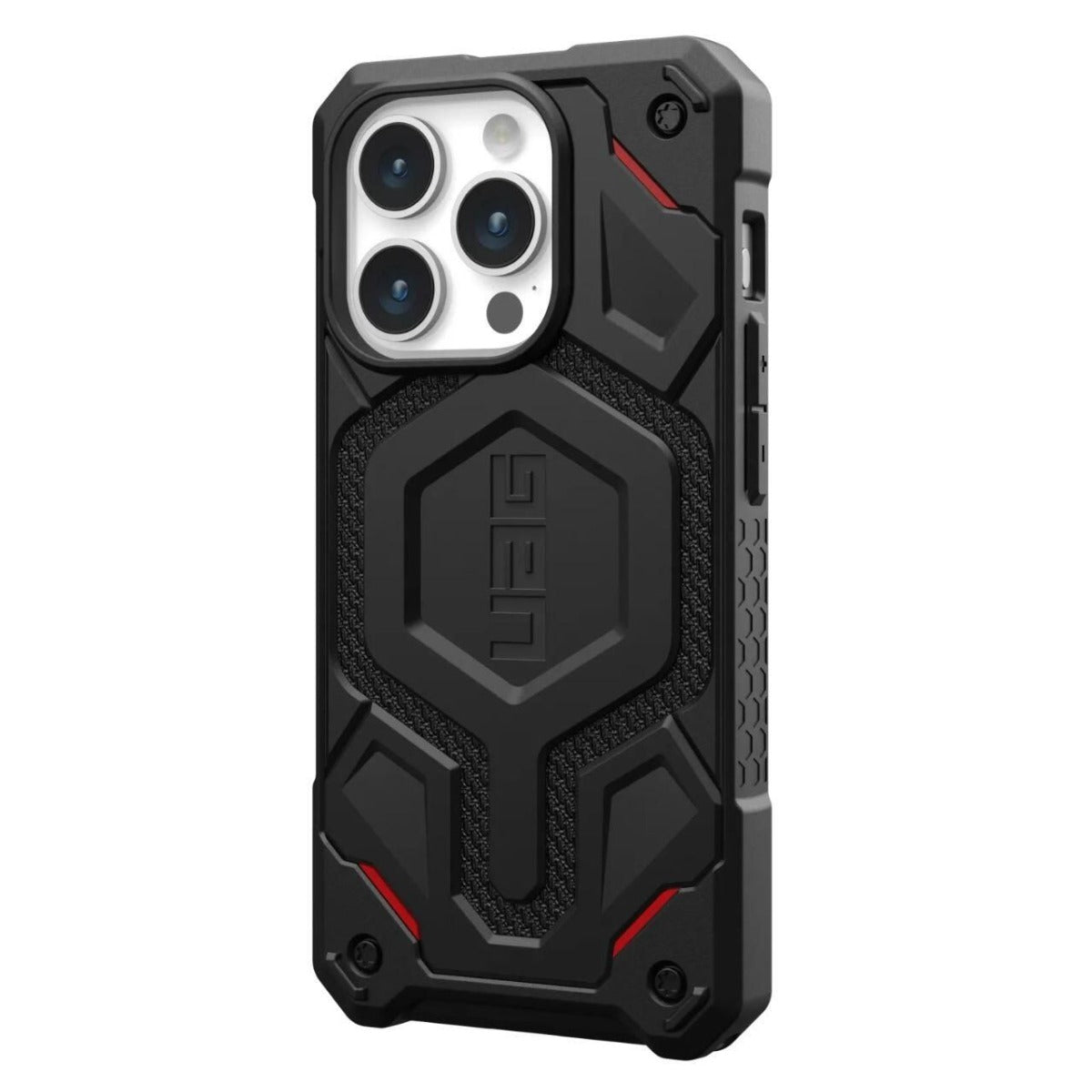 UAG Monarch Pro MagSafe, kevlar black - iPhone 15 Pro Max