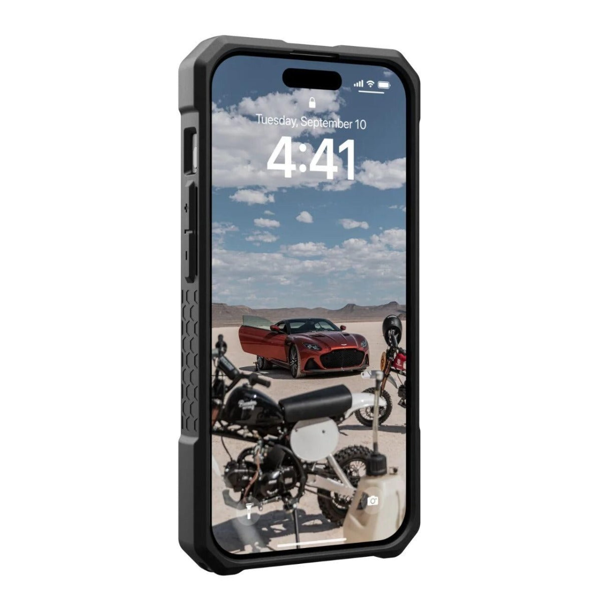 UAG Monarch Pro MagSafe, kevlar black - iPhone 15 Pro Max