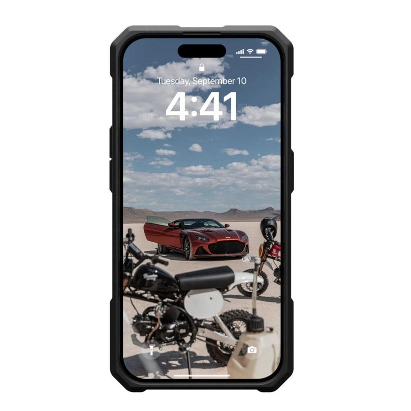 UAG Monarch Pro MagSafe, kevlar black - iPhone 15 Pro Max