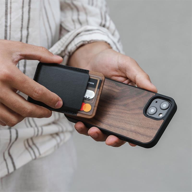 Woodcessories Bumper Case iPhone 14 Pro Max - Walnut