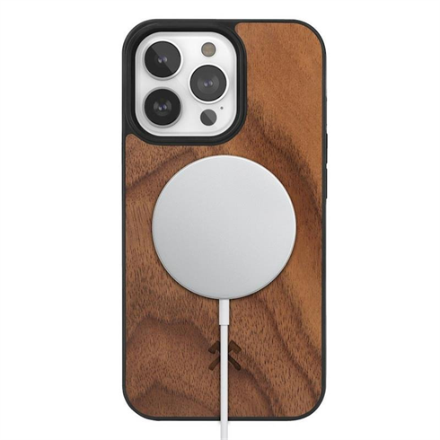 Woodcessories Bumper Case iPhone 14 Pro Max - Walnut