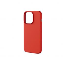 EPICO Silicone Magnetic Case - MagSafe compatible - iPhone 14 - Tmavo Červená