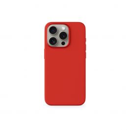 Epico MagSafe kryt pre iPhone 15 Mag+ Silikonový - tmavo červený