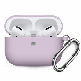 Innocent California Silicone AirPods Pro Case with Carabiner - Levandulová