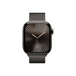 Apple Watch 38/40/41/42mm bridlicovo šedý milánský ťah – M/L