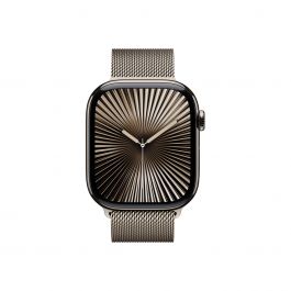 Apple Watch 44/45/46/49mm prírodný milánský ťah – M/L