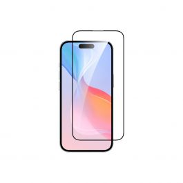 Dviced Tvrdené sklo na ochranu obrazovky od okraja po okraj pre iPhone 16 s aplikátorom