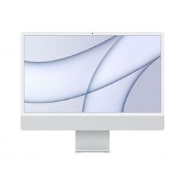 Apple iMac 24 Strieborný/M1/8CPU/8GPU/8GB RAM/512GB SSD - Slovenská klávesnica