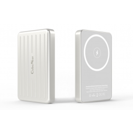 CubeNest Magnetic Wireless PowerBank S1B0 - Silver