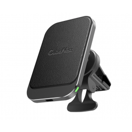 CubeNest Magnetic Wireless car charger S1C1 - Leather