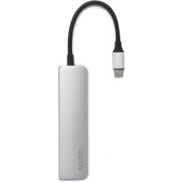 EPICO USB Type-C Hub Multi-Port 4k HDMI - silver/black