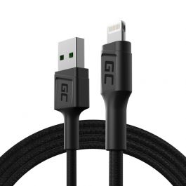 Green Cell PowerStream USB-A - Lightning 120cm rýchlo nabíjací kábel (2.4A)