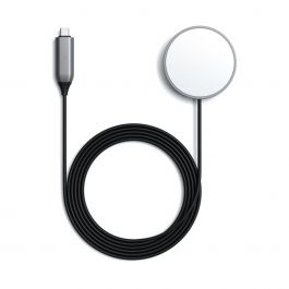 Satechi Magnetic Wireless Charging Cable - Space Gray