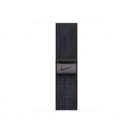 Apple Watch 44/45/46/49mm čierno-modrý prevliekací športový remienok Nike