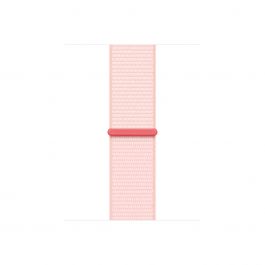 Apple Watch 38/40/41 mm svetlo ružový prevliekací športový remienok