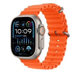 Apple Watch 44/45/49 mm oranžový Oceánsky remienok