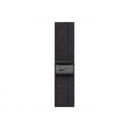 Apple Watch 42/44/45/49 mm čierno-modrý prevliekací športový remienok Nike