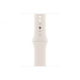 Apple Watch 38/40/41mm hviezdne biely športový remienok – M/L