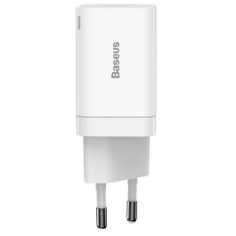 Innocent Baseus Super Si Pro Quick Charger USB + USB-C 30W - White