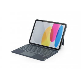 Epico Puzdro s podsvietenou klávesnicou pre iPad 10,2" - sivá