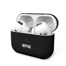 iStyle Silicone Cover Airpods 3 - Čierna