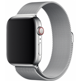Innocent Steel Loop Apple Watch Band 42/44mm - Strieborný
