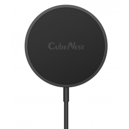 CubeNest Magnetic Wireless charger S100 - Grey