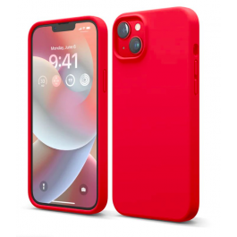 Elago Soft Silicone Case for iPhone 14 Plus Red