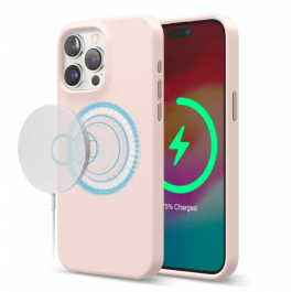 Elago Magsafe Silicone Case for iPhone 14 Pro Max Lovely Pink