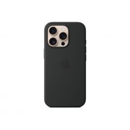 Apple silikonový kryt s MagSafe na iPhone 16 Pro - čierny